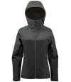 RX-2W Stormtech Ladies Vertex Stormshell Jacket Granite / Black colour image
